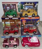 4 NIB--The Chevron Cars--Tyler Kelly Riley & Rudy--+ 2--Hope & Courage--no box