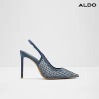 在飛比找momo購物網優惠-【ALDO】MARCIANA-耀眼水晶尖頭涼跟鞋-女鞋(藍色