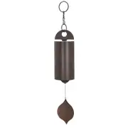 Wind Chimes Antique Copper Hero Wind Chimes Tranquil Bell Barrel Wind Chimes Deep Resonance Wind Chimes Chimes Large1pcs-bronze