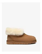 [EVERAU] Mallow Slipper in Chestnut