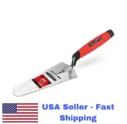 Gauging Trowel,Carbon Steel Blade,Ergonomic Handle. Size: 7" x 3-3/8". USA STOCK