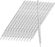 NULYLU Eyeliner Brush Set for White Eyeliner Lip Liner Mascara Shadow Detailing Makeup Tools Beauty Eyelash Applicator