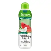 TropiClean Watermelon 2-in-1 Shampoo & Conditioner for Dogs & Cats – 592mL