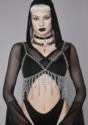 [Widow] Dune Warrior Chain Bra Harness