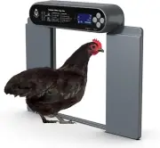 Automatic Chicken Coop Door Opener - Automatic Coop Door with Timer, Light Se...