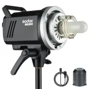 MS300 Studio Flash Strobe, 300W Small and Portable 2.4G Wireless X System GN5...