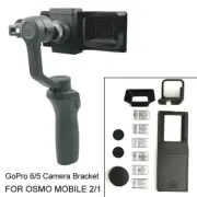 New DJI OSMO Mobile 2/1 Gimbal Mount Adapter Plate Holder For GoPro Hero 6 5 H
