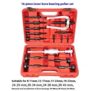 Professional Blind Hole Pilot Bearing Puller Extractor Remover Hammer, 16 pcs