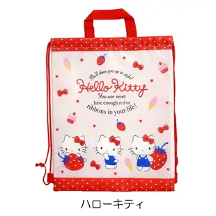 【震撼精品百貨】Hello Kitty 凱蒂貓~日本SANRIO三麗鷗 KITTY縮口後背包-草莓*13815