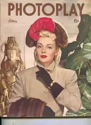 MAG: Photoplay-Lana Turner-Vivian Leigh-Laurence Olivier-Ray Milland-Danny Ka...