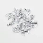 3 Mm or 1/8 Inch Shelf Support Peg Clear Plastic Cabinet Shelf Support Pins Shel