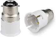 E-simpo® 15-Pack B22 Light Socket Adapter, Extender to Increase Length, Enlonger CE Rohs