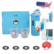 Blue Jinro Soju Dispenser - Effortless Entertaining with Automatic Pouring