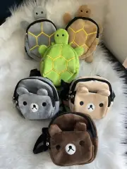 Pups Cat Dog Pet Cute Brown Grey Beige Backpack Bag Harness No Leash Accessories
