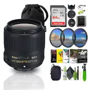 Nikon AF-S NIKKOR 35mm f/1.8G ED Auto Focus Zoom Lens (2215) Bundle