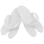 Sofeel Thong Shaped EVA Foam Slippers White 1 Pack