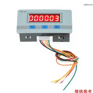 Kkmoon Mini Led 數字計數器模塊 DC/AC5V~24V 帶 NPN 和 PNP 信號接口的電子累加器