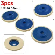 Polishing Wheel Wool Felt Disc For 100 Angle Grinder Stainless Steel Buffer