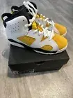 Nike Jordan 6 Retro Yellow Ochre (PS) Size 3Y DV3605-170 **NEW IN BOX**