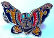 GODZILLA figure pin MOTHRA monsterverse rainbow lapel action King Kong Monarch