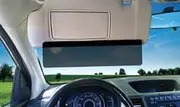 EdgeVisor TuckVisor Magnetic Tinted Car Anti-Glare Car Sun Visor Extender Extension Sunshade Window Windshield Sunshade and Sun Glare UV Rays Blocker