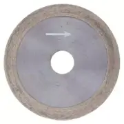 4" inch 100*20*1mm Diamond Saw Continuous Rim Glass Wet Cutting Blade Arbor 5/8"
