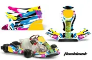 Go Kart Graphic Decals Stickers For KG Freeline Birel Cadet FLASHBACK