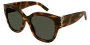 Saint Laurent SL M95/F Asian Fit 003 Men's Sunglasses Tortoiseshell Size 56