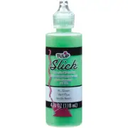 Duncan Tulip Dimensional Fabric Paint 4oz-Slick - Fluorescent Green
