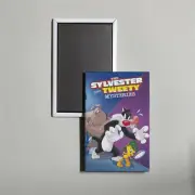 The Sylvester & Tweety Mysteries Mini TV Show Poster Fridge Locker Magnet