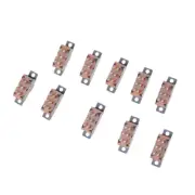 10X 2 Position DPDT 2P2T Panel Mount Vertical Slide Switch 6 Pin 0.5A 50V DC、.Z8
