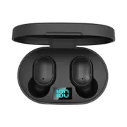 E6S Bluetooth 5.0 TWS Earphones Siri LED Power Display Binaural Call