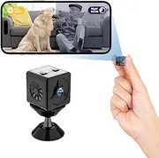 Mini Hidden Camera - Small Camera Wireless - 2K HD WiFi Spy Camera for Home, Office, Nanny Cam for Pets, Babies, Micro Cameras with Motion Detection