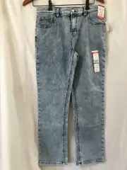 New Wonder Nation Boys slim Knit Acid Wash Jeans Stretch Adjustable Waist U pick