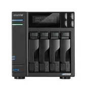 ASUSTOR AS6604T 4 Bay NAS Intel Celeron J4125 Quad Core 2.0GHz 4GB DDR4 2xGbE 3xUSB3.2 HDMI
