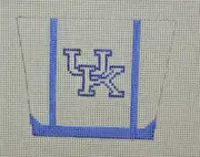 Hand-painted Needlepoint Canvas, UK Tote Bag, 18" mesh, NEW