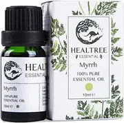 HEALTREE Myrrh Essential Oil - 100% Pure Myrrh Oil for Skin Care Aromatherapy (10ml)