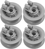 611666 Dishwasher Upper Rack Roller Fit for Bosch Dishwasher Models Replace 00611666 PS8727423 00165313 165313 AH3477770 EA3477770 AP4355370 PS3477770, 4Pcs