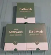 Lot of 3 EarthWash Laundry Detergent Sheets OCEAN BREEZE Scent 32 Sheets/Box