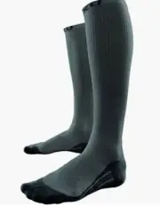 2XU Men's Compression Race Sock (Grey/Black, X-Small)