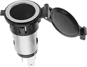Cabilock 12V Cigarette Lighter Socket Durable Power Outlet Plug for Car Motorcycle Dustproof Design for Charging Smartphones and Tablets
