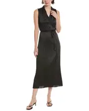 Vince Crushed Wrap Dress