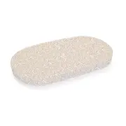 Babyhood Amani Bebe Jersey Cotton Oval Fitted Sheet - Reed