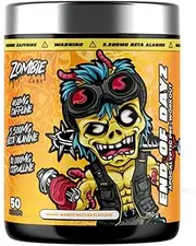 Zombie Labs End of Dayz Apocalyptic Pre-Workout 50 Scoops Mango Nectar
