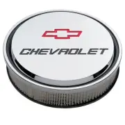 Proform 141-835 Slant-Edge Air Cleaner Fits Chevrolet & Bowtie Design