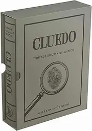 Cluedo Linen Vintage Bookshelf Edition