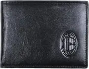 AC Milan Unisex's 143190 Milan Billfold, Black, One Size, Black, One Size
