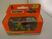 1999 MATCHBOX SUPERFAST #38 DIRT BIKE MOTORCYCLE WITH RYDER NEW IN BOX