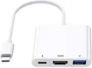 USB C to HDMI Multiport Adapter, USB C Digital AV Adapter for15, Multiport AV