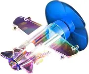 Wind Power LED Lights Airplane Shape | Car Wind Energy Motorcycle Lights,Waterproof Motorcycle Car Ornaments, Auto Lights, No Need External Power Supply